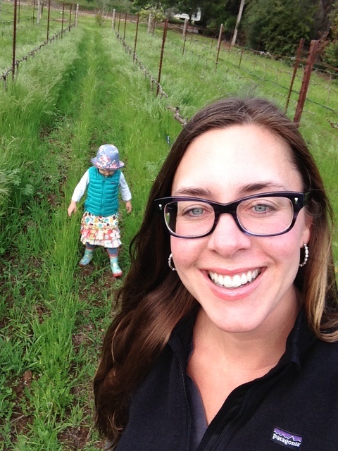 Vineyard Selfie with Anni